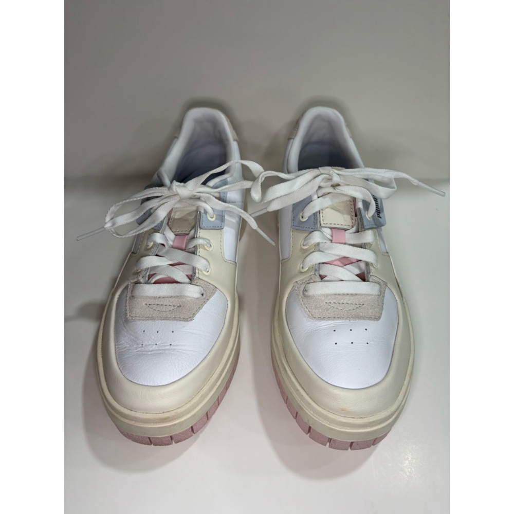 Puma Cali Dream White Chalk Sneakers Pastel Platform, Women’s Size 7